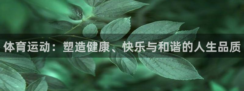 betway西汉姆官网：体育运动：塑造健康、快乐与和谐的人生品质