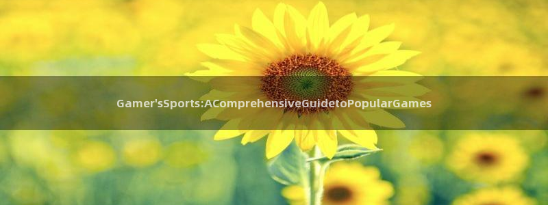 betway西汉姆联官网：Gamer\'sSports:AComprehensiveGuidetoPopularGames